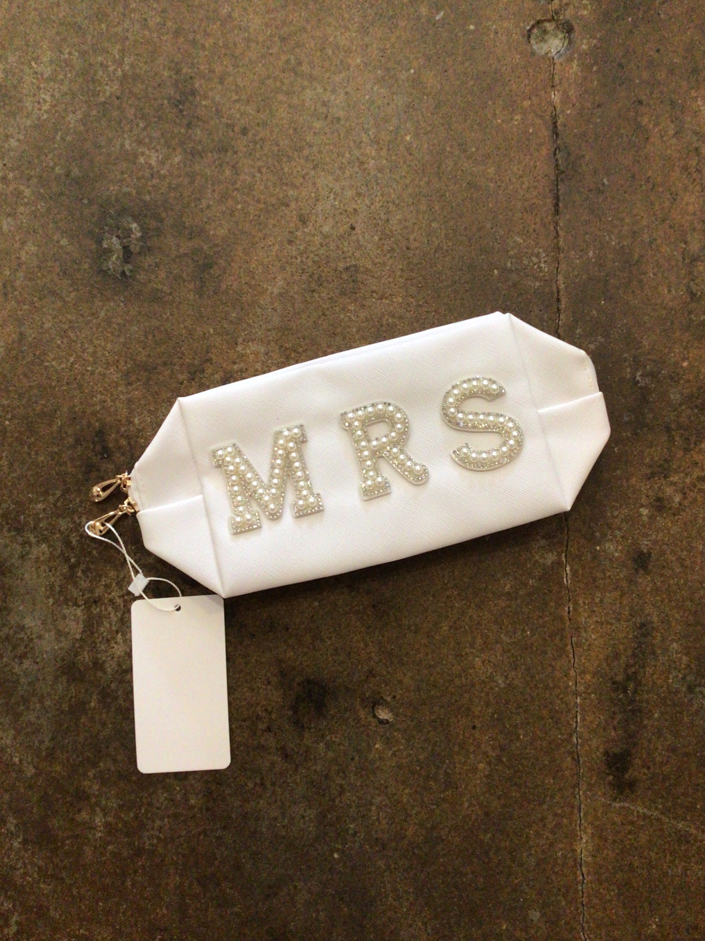 Pearl Mrs. makeup bag