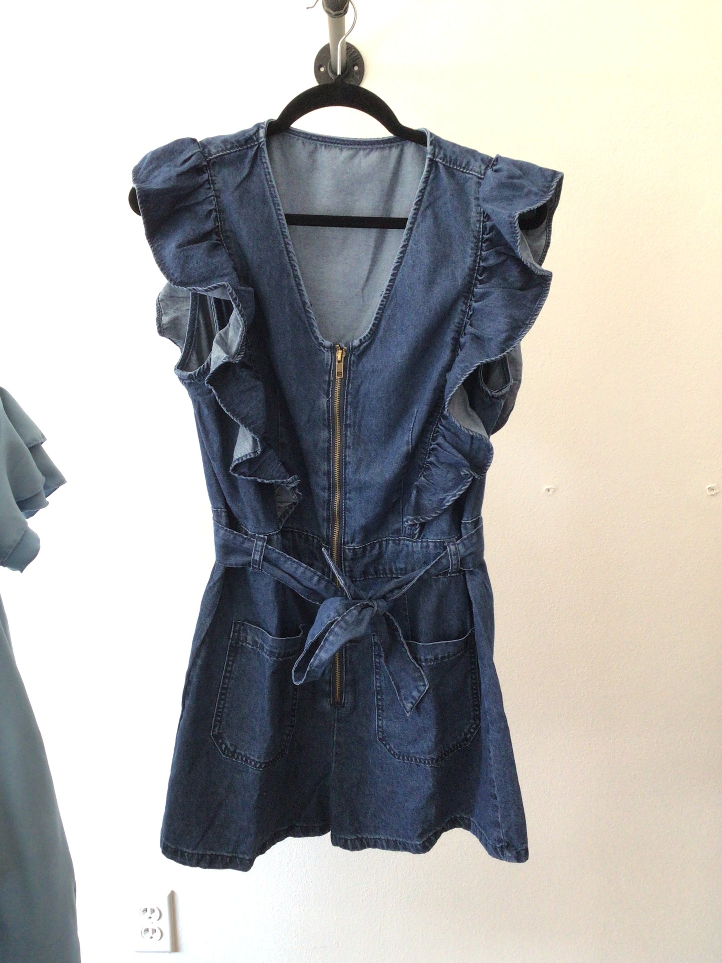 Denim Romper