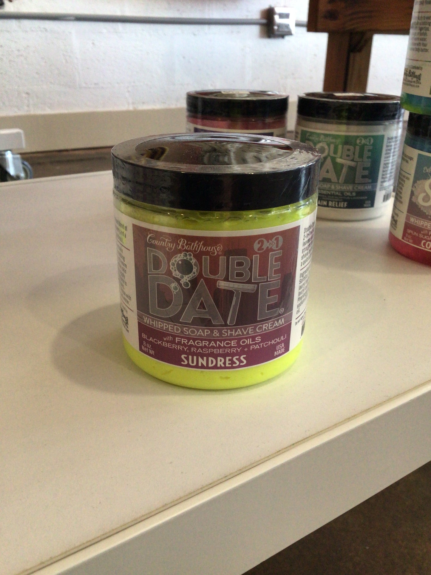 Double Date Whipped Soap and Shave Cream - Sundress