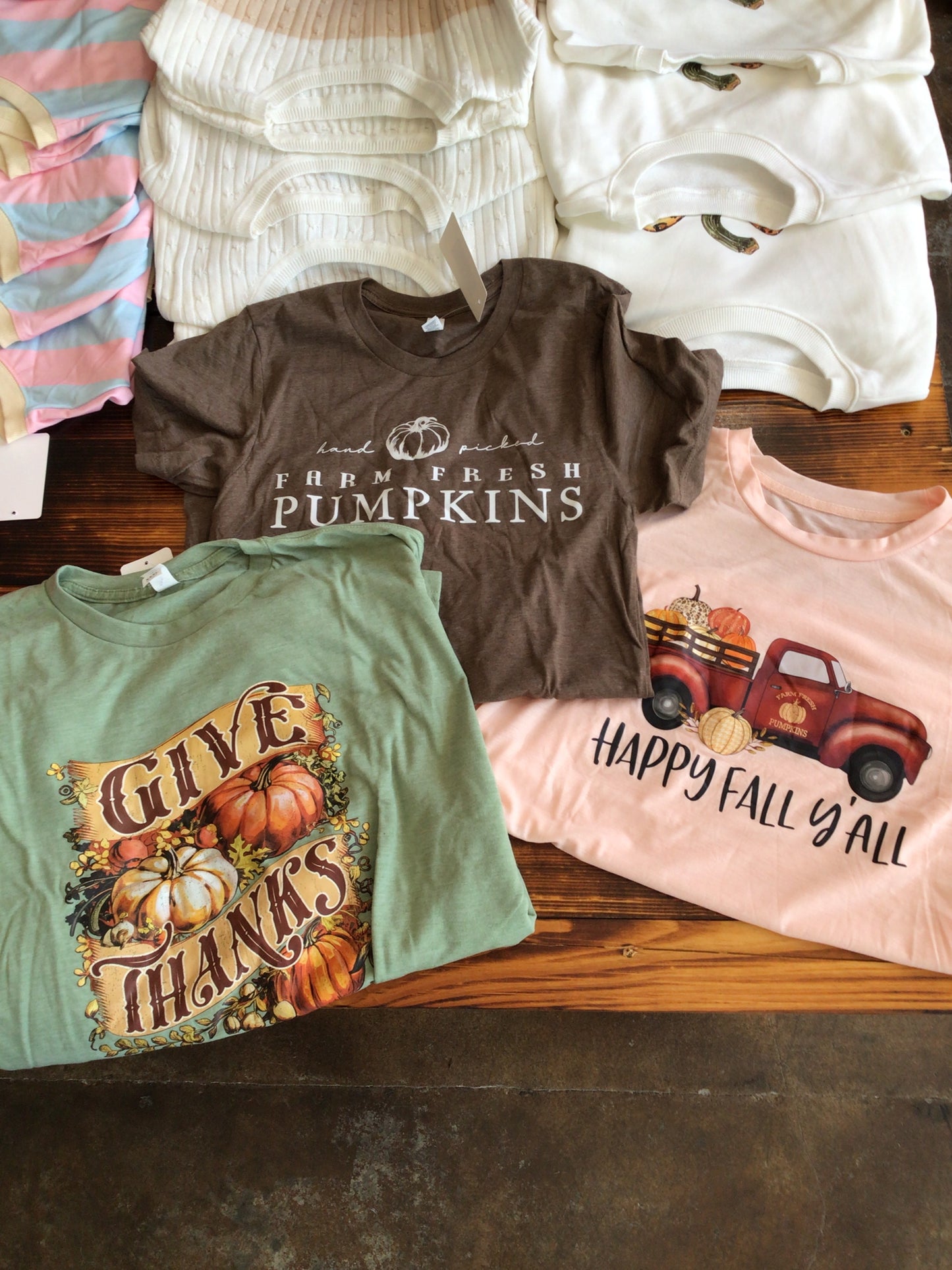 Fall tees