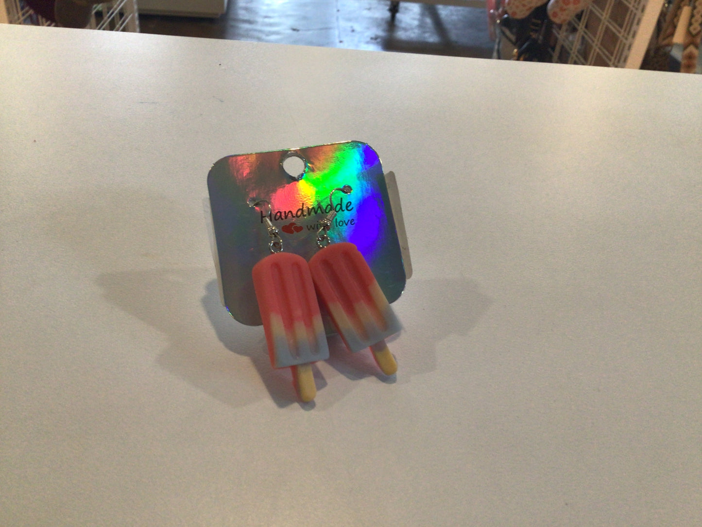 Popsicle earrings