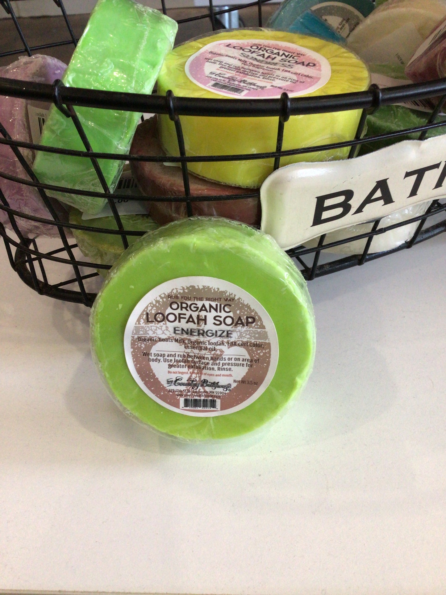 Loofah soap - Energize