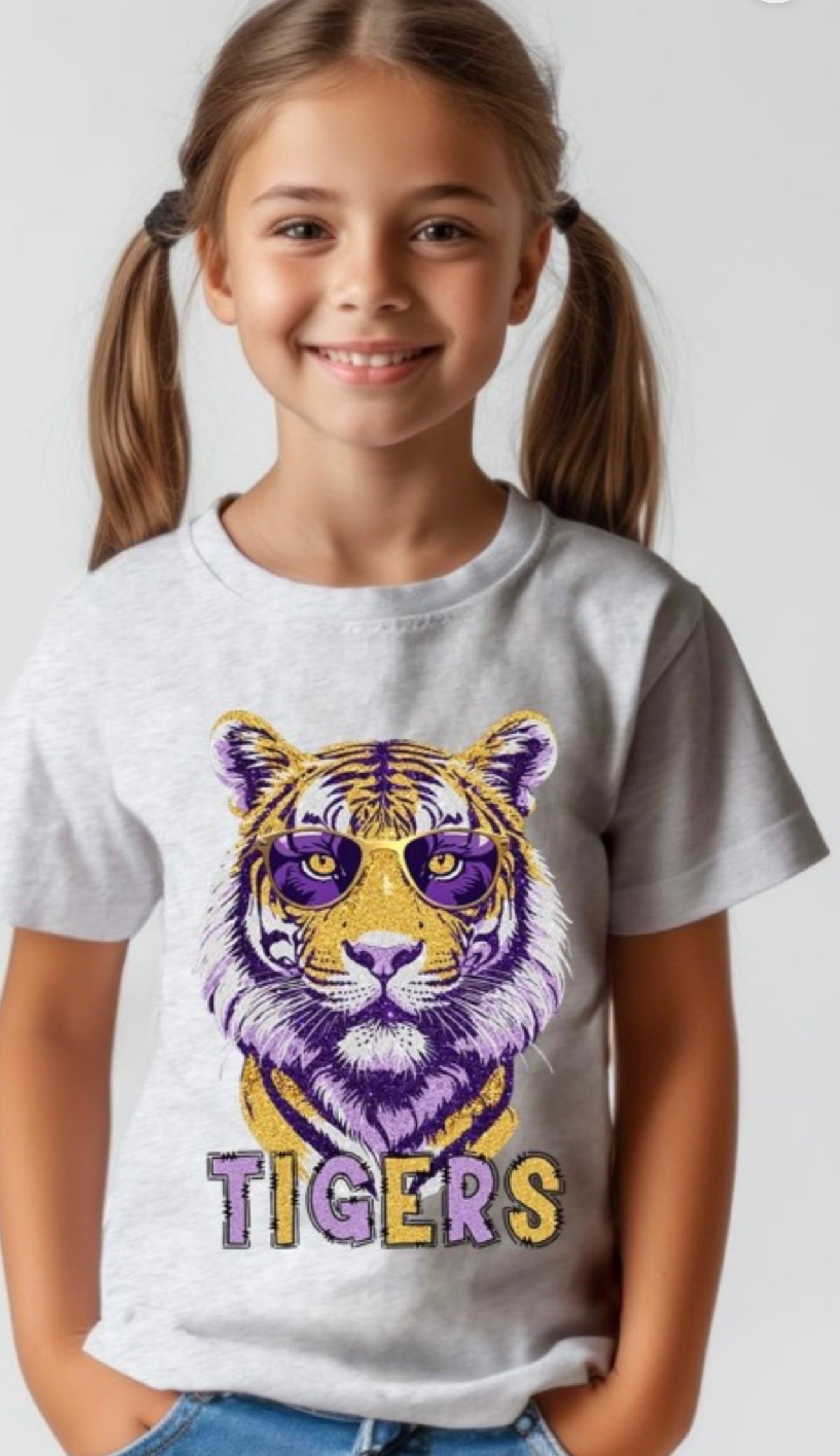 Kids Tiger Sunglasses Tee