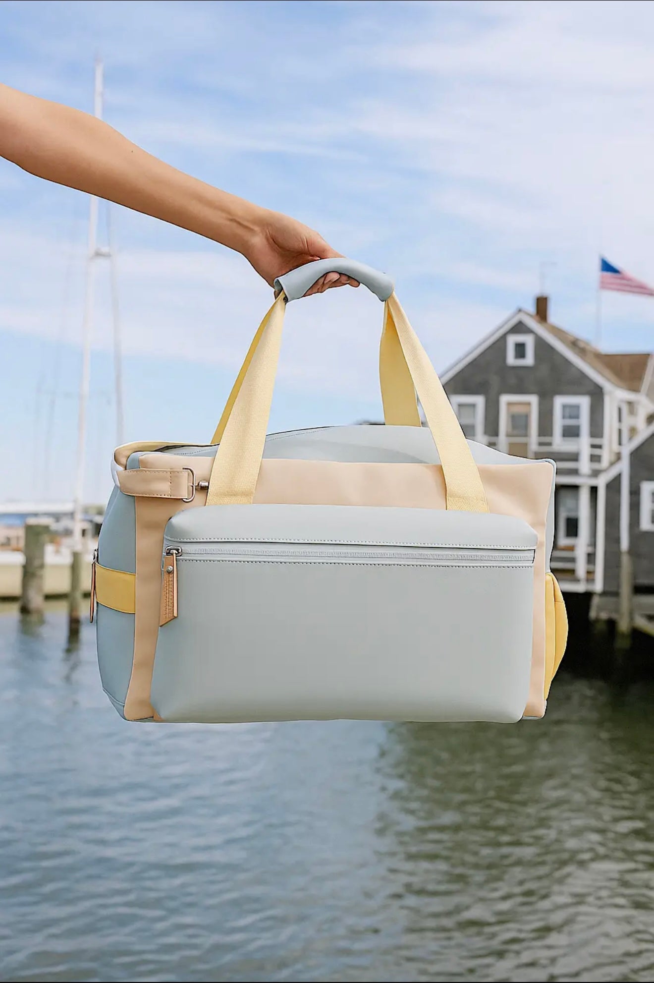 Nantucket Block Duffle Bag by Jadelynn Brooke - SBC