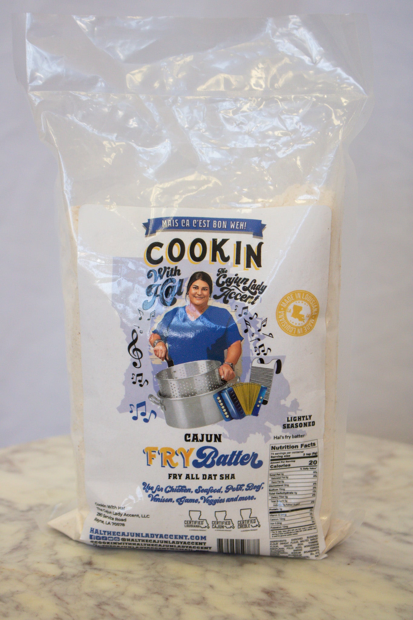 Cookin with Hal Cajun Fry Batter