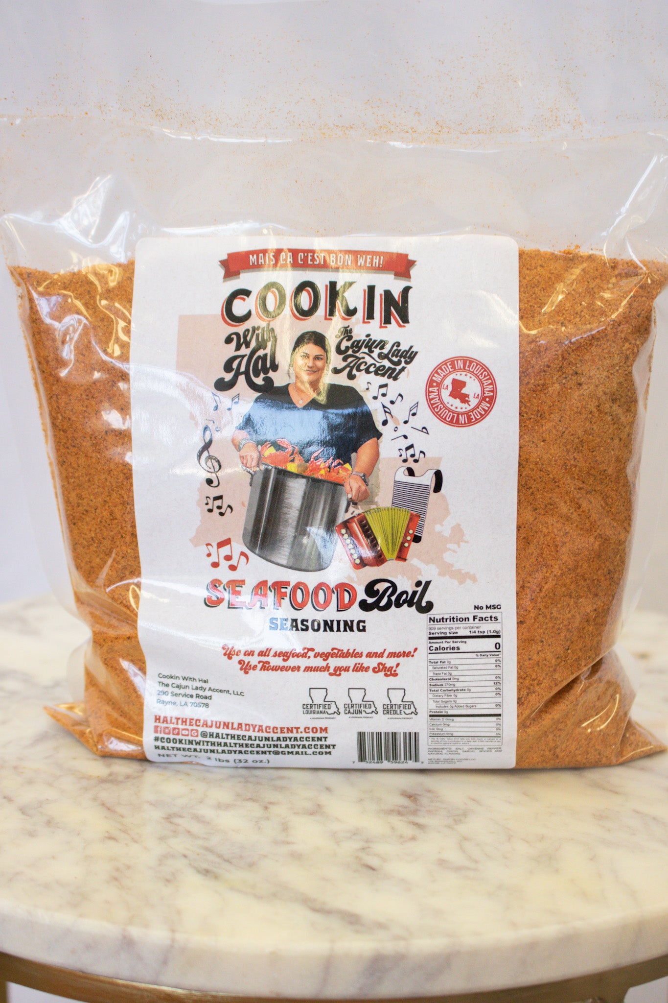Cookin with Hal - Seafood Boil 2lb bag