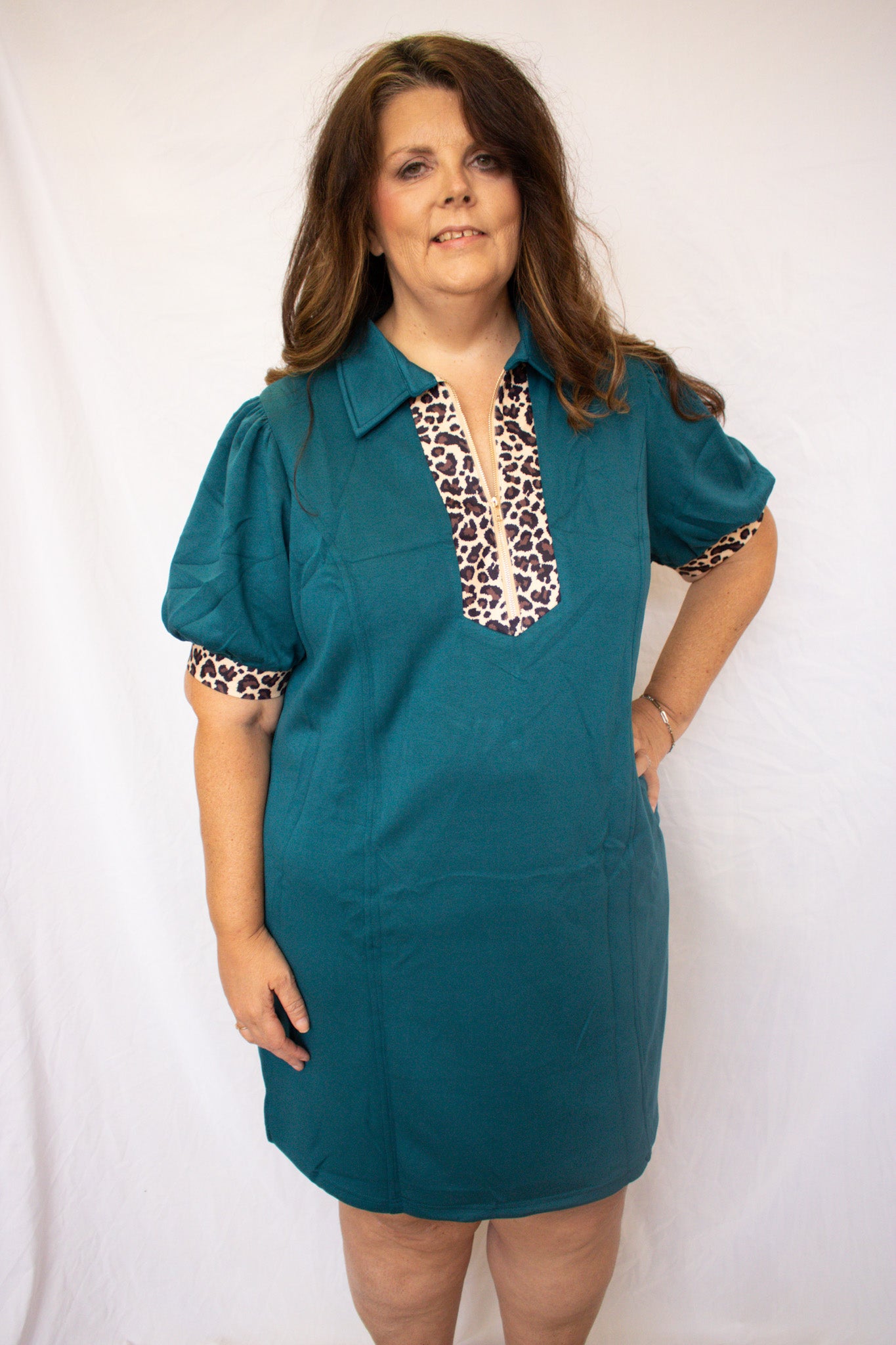 Classy with a Wild Side - Teal