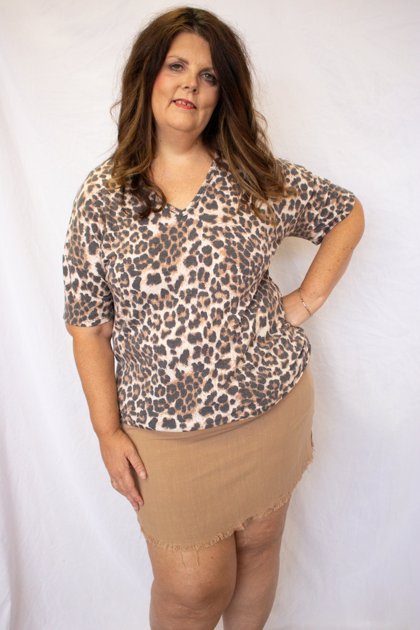 Brown Skirt