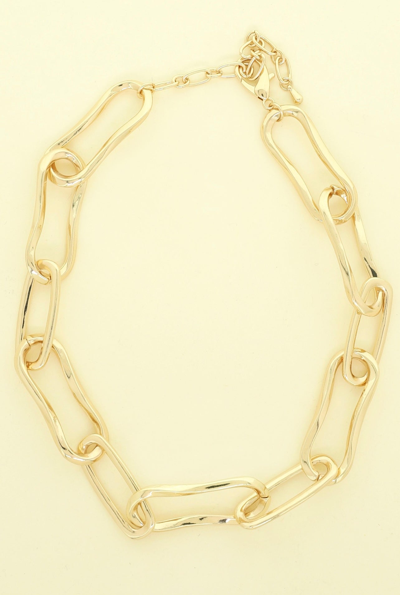 Gold Paper Clip Chain