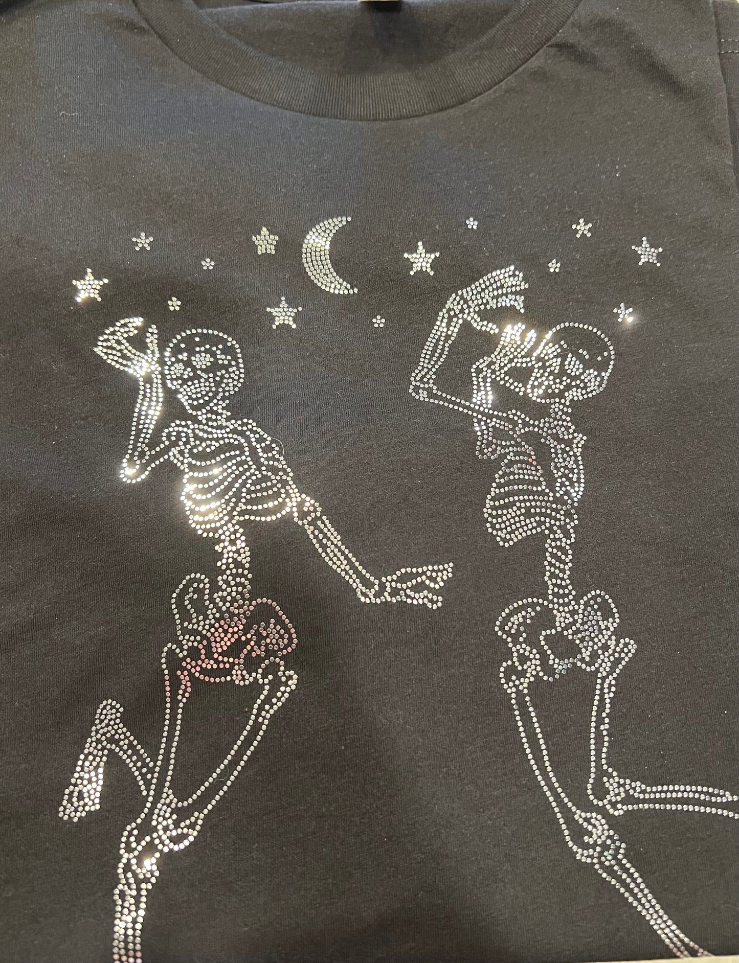 Dancing Skeletons Spangle Tee