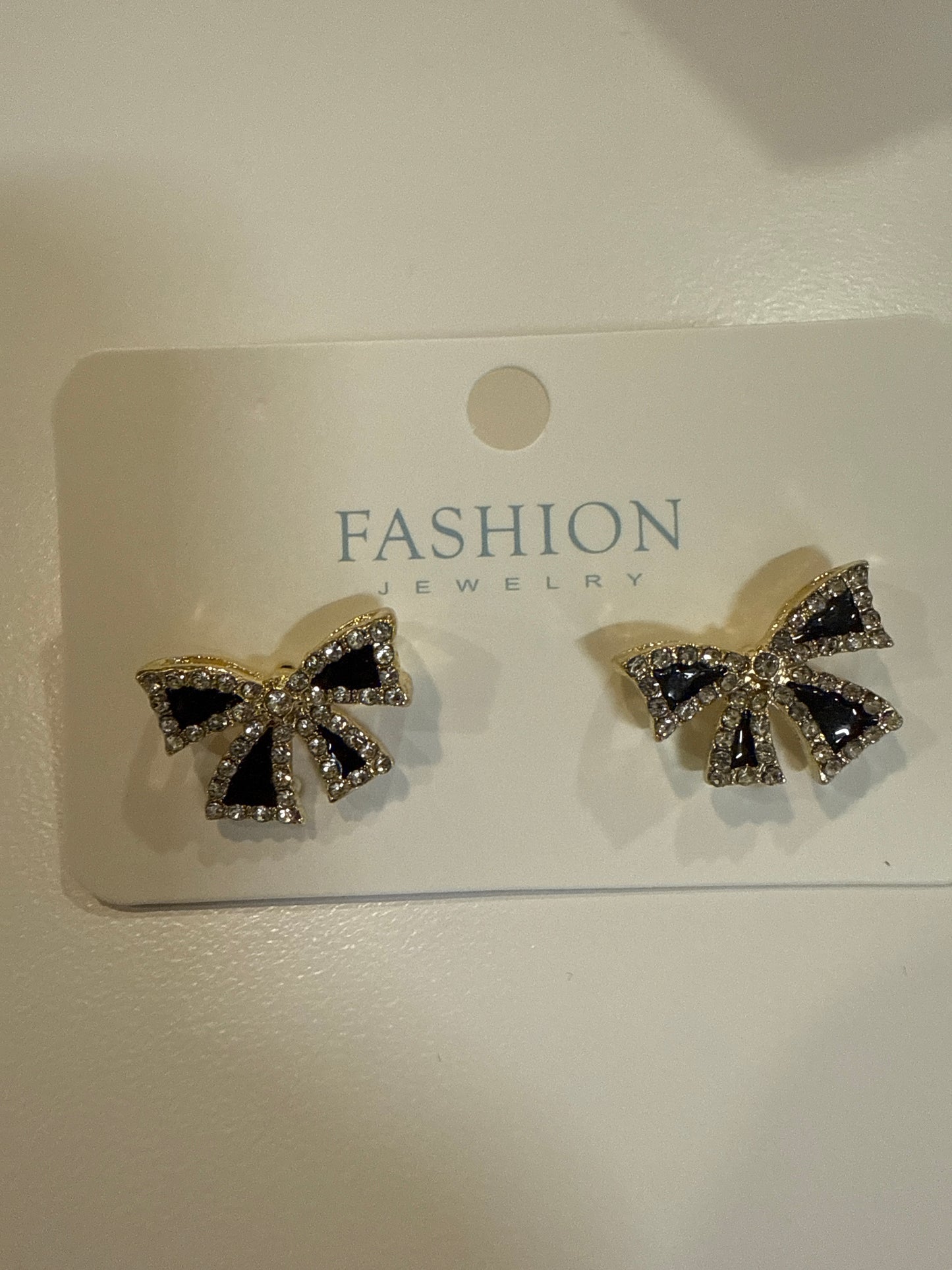Bow Sparkle Earrings