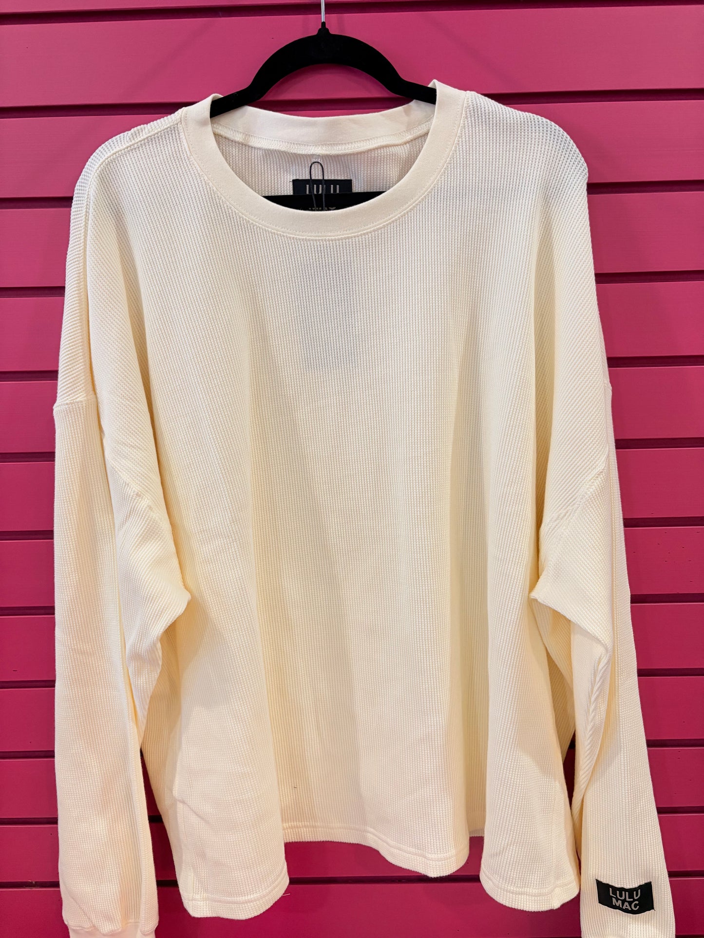 Lulu Mac Waffle Top
