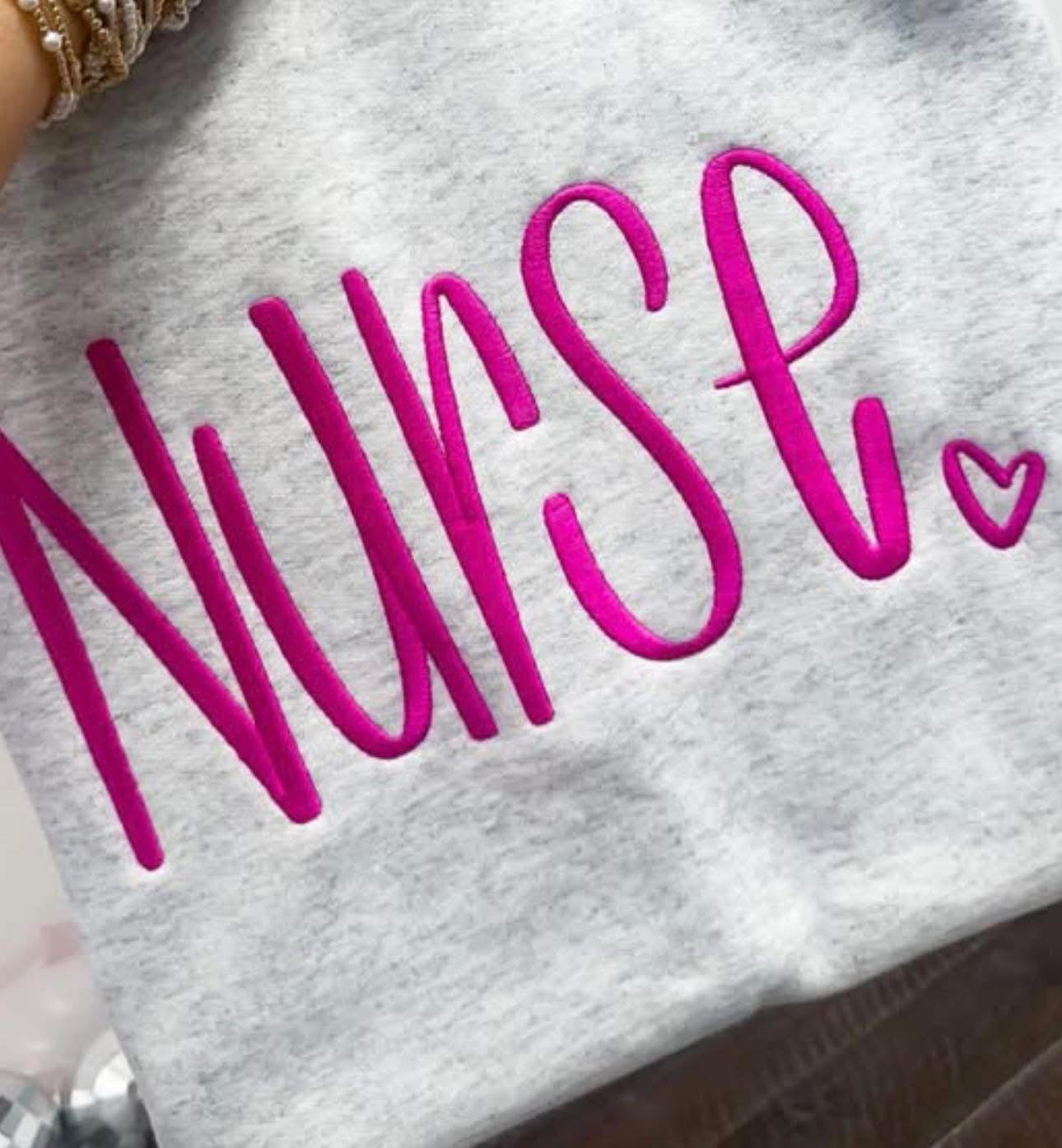 Nurse Heart Sweatshirt