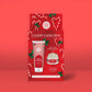 Woolzies - Candy Cane Duo -  Hand Cream & Lip Scrub Duo – Holiday Set