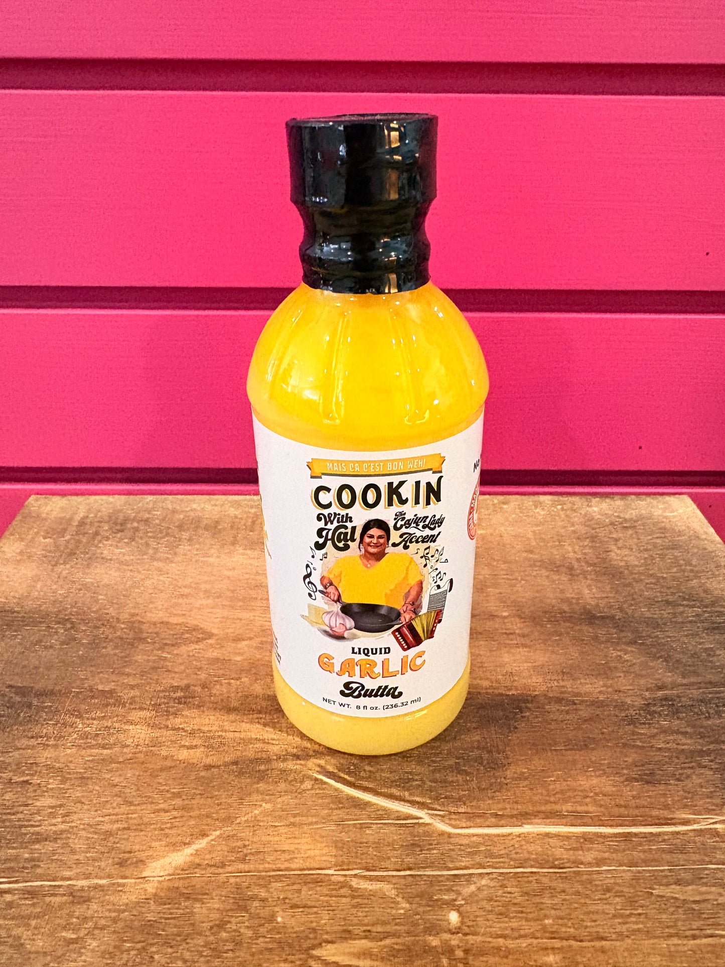 Cookin with Hal - Liquid Garlic Butter 8oz - SBC