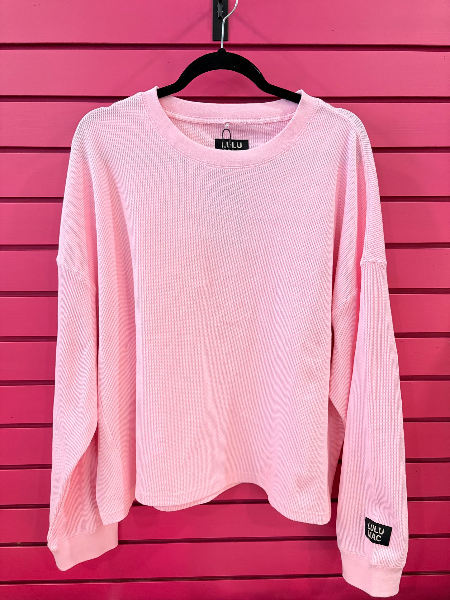 Lulu Mac Waffle Top