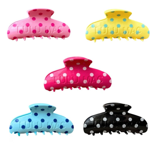 LULU MAC Polka Dot Hair Clips