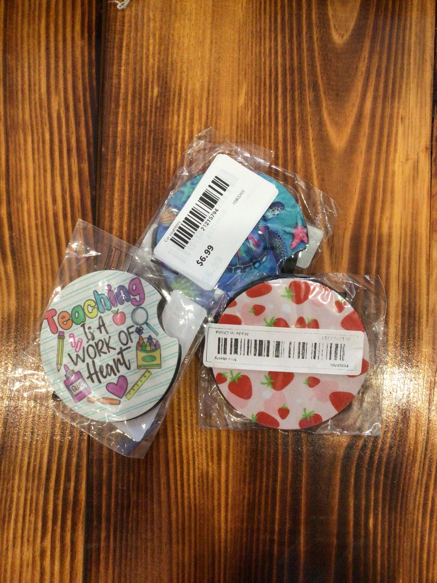 Car coasters
