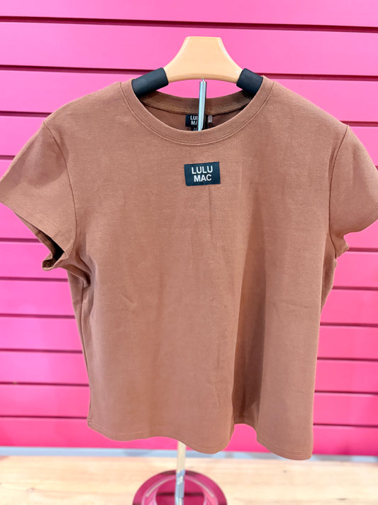 Brown LuLu Mac Tee-SBC