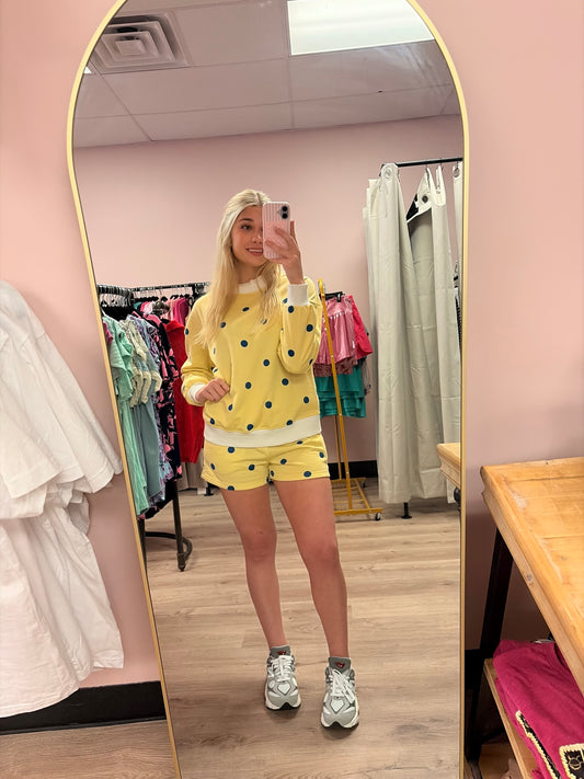 Grace Polka Dot Lounge Set