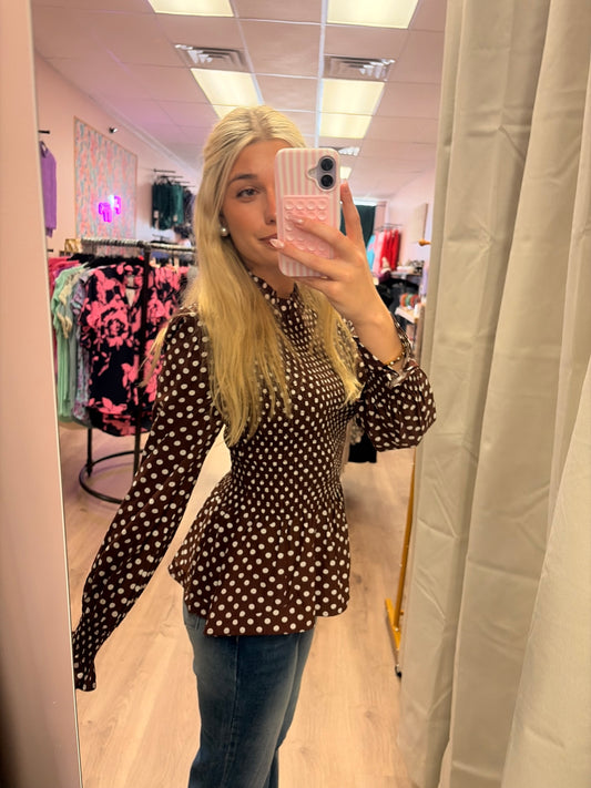 Pretty Woman Peplum Top