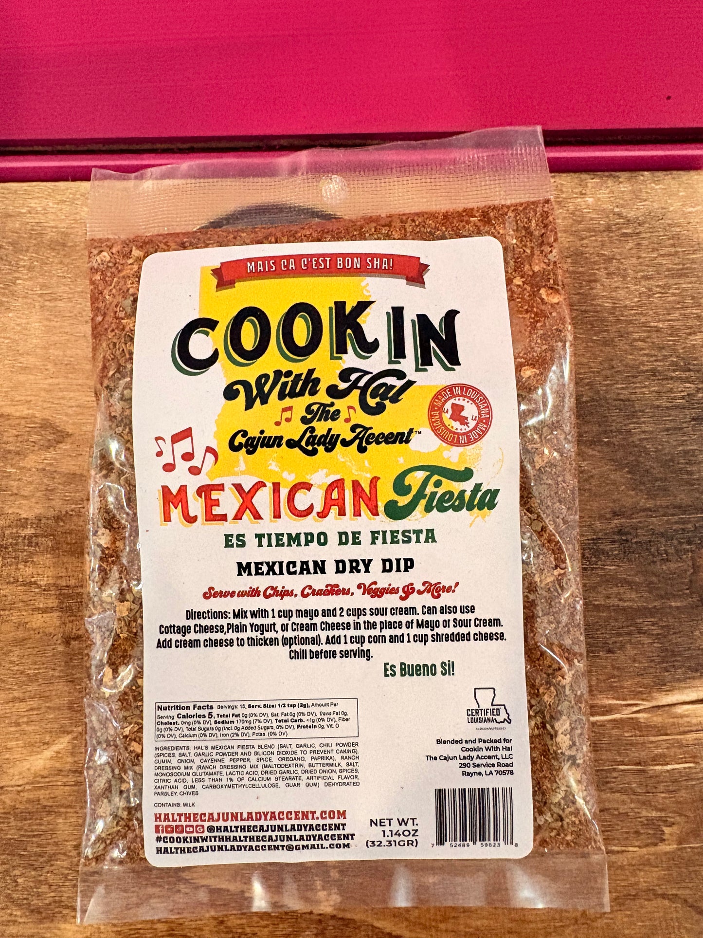 Cookin with Hal - Mexican Fiesta Dip - SBC