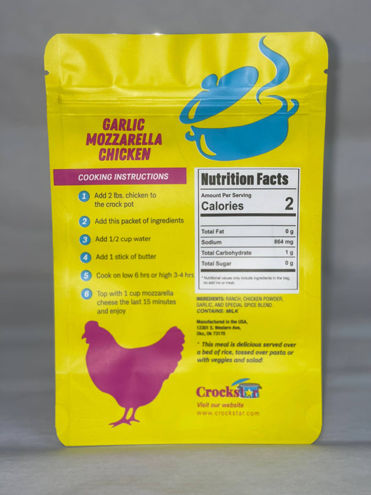 Garlic Mozzarella Chicken