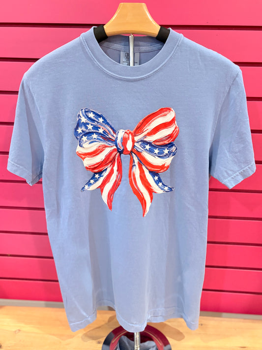 Flag Bow Tee