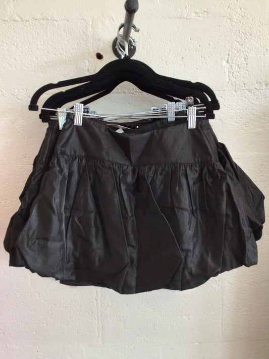 Black bubble skirt
