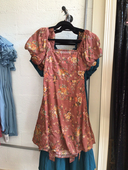 Fall Floral Dress