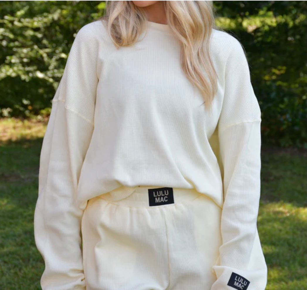 Lulu Mac Waffle Top