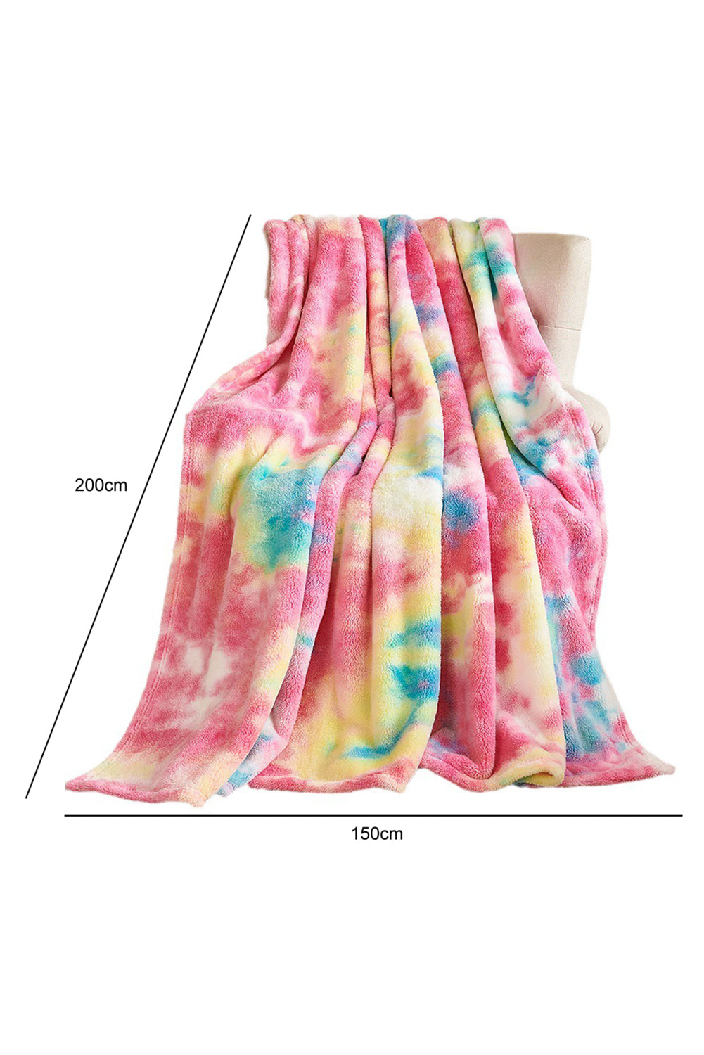 Sherbert Tie Dye Blanket