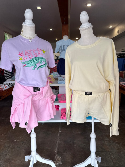 Lulu Mac Waffle Short
