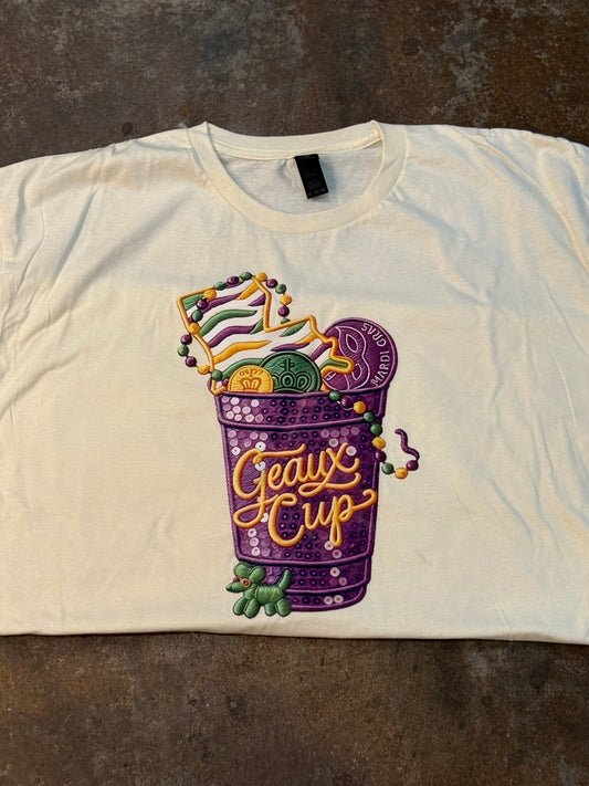 Geaux Cup Mardi Gras Tshirt