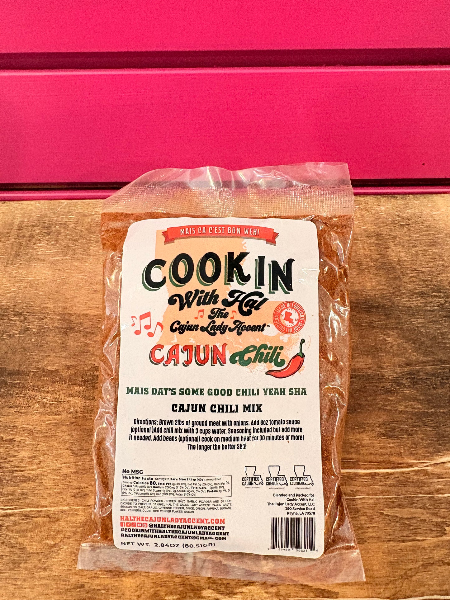 Cookin with Hal - Cajun Chilli Mix - SBC