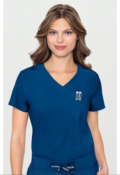 Med Couture Insight Women’s One Pocket Tuck-in Top - MC2432