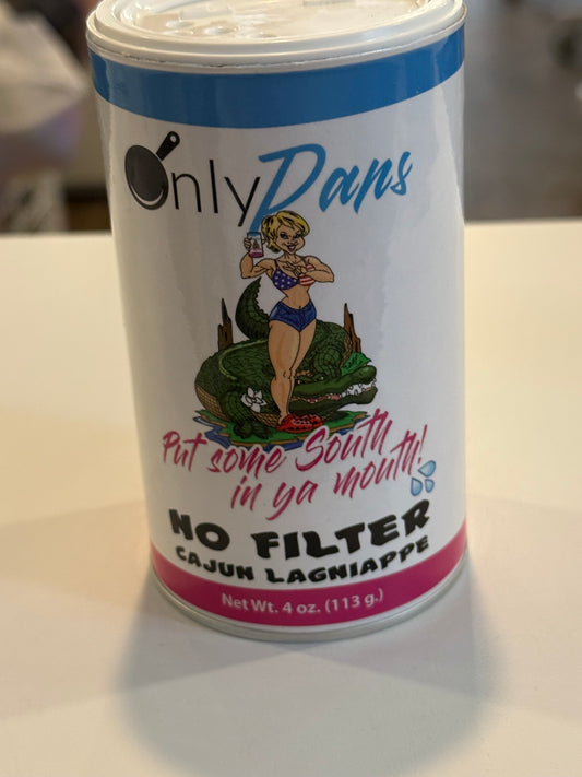 Only Pans No Filter Cajun Lagniappe Seasoning