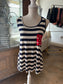 Fourth of July Striped Top - SBC
