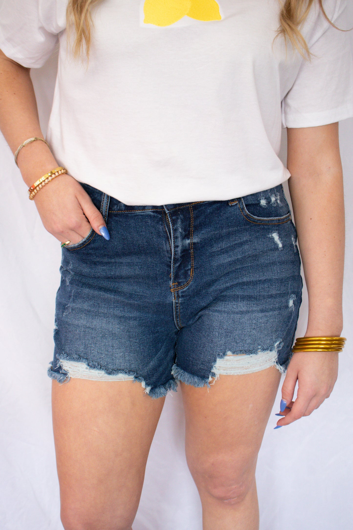 Backroad Babe Denim Shorts