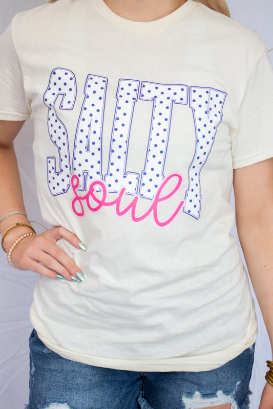 Salty Soul graphic tee