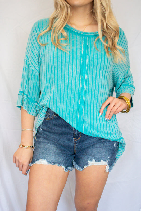 Flowy short sleeve tops