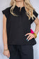 Excel Mandarin Collar Scrub Top- 535
