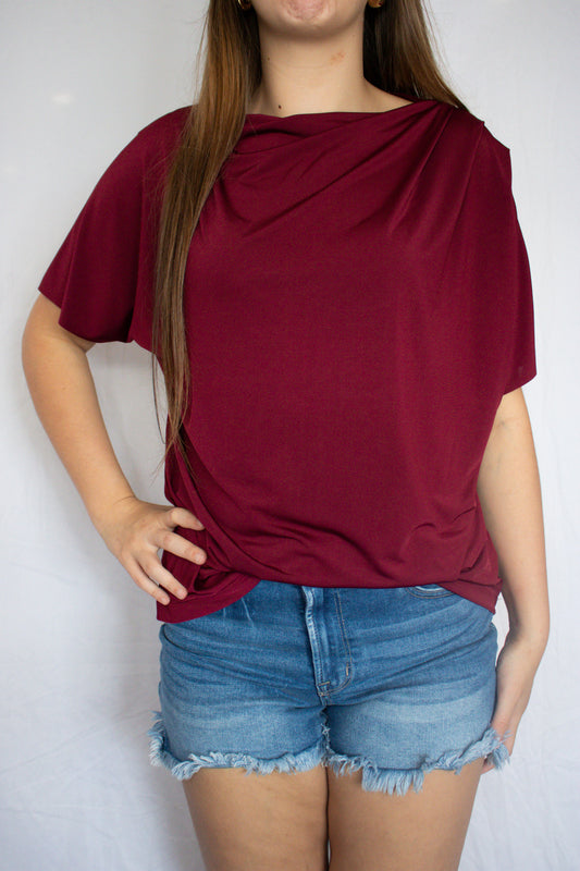 Burgundy Belle Top