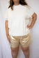 Sparkly High Waisted Shorts