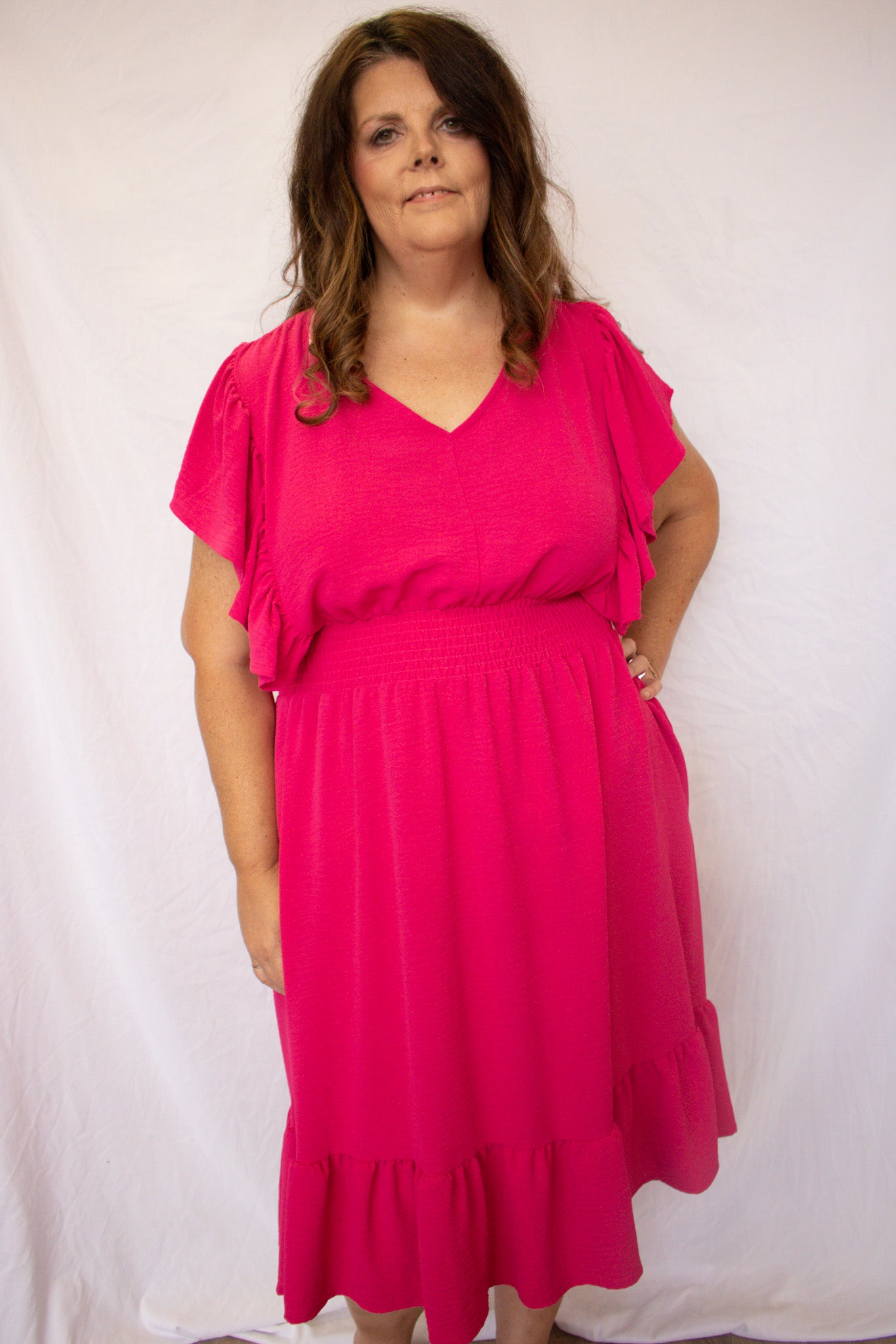 Hot Pink Summer Dress