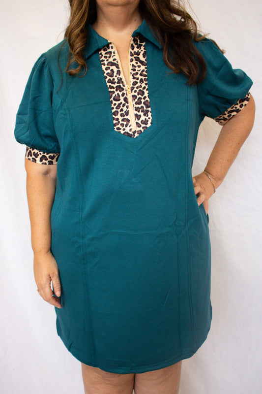 Classy with a Wild Side - Teal