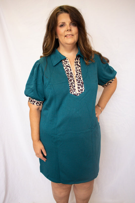 Classy with a Wild Side - Teal