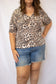 V-neck Leopard Top - SBC