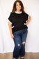 Black Top with White Trim