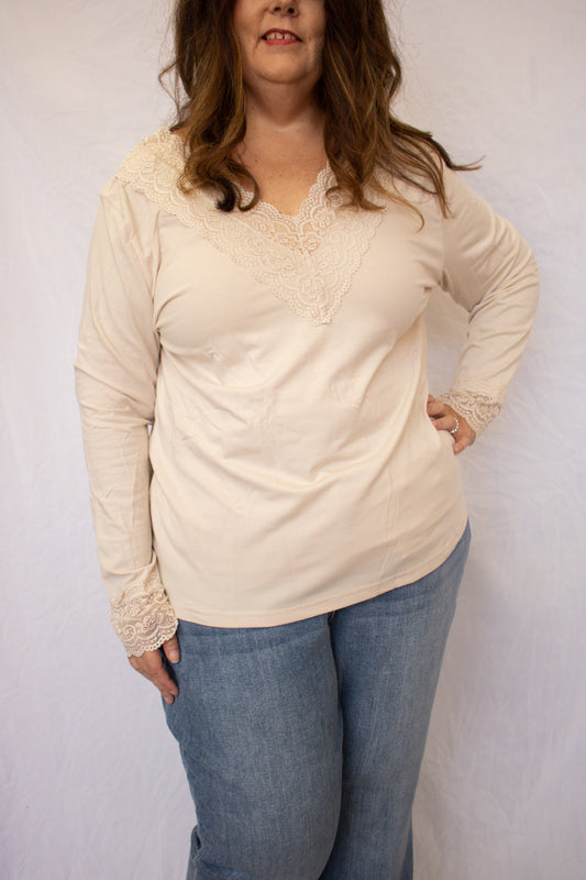 Lace & Grace Top